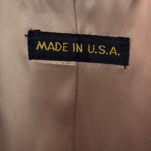 Vintage Mob Wife 1970 Style VI Ltd Faux Fur Lined Coat Size Large - Picture 10 of 12